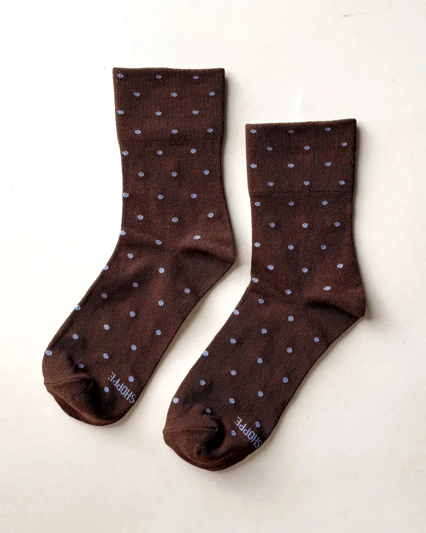 Polka Dot Patterned Sneaker Socks