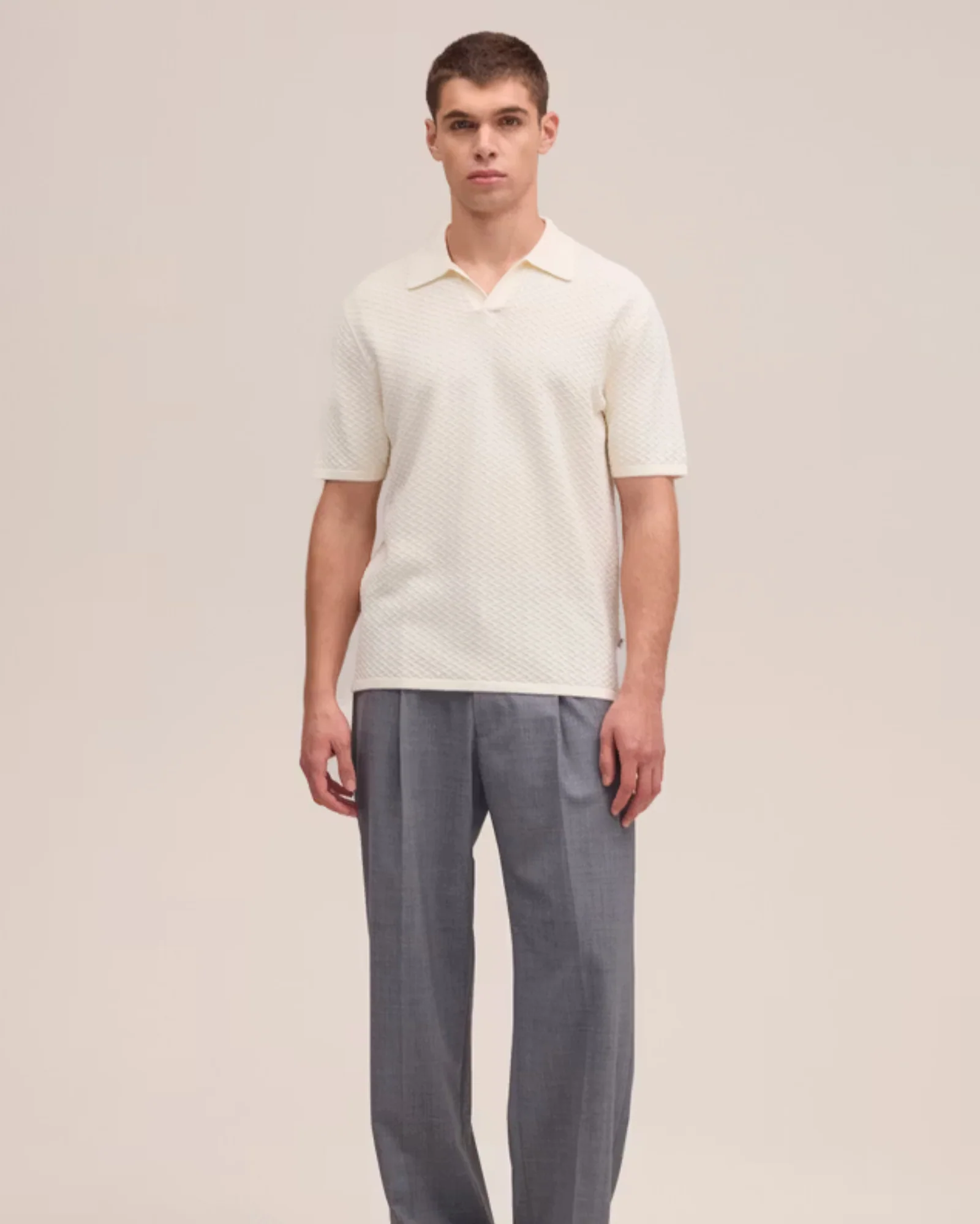 Paul 60016 Textured Stitch Polo - Image 8