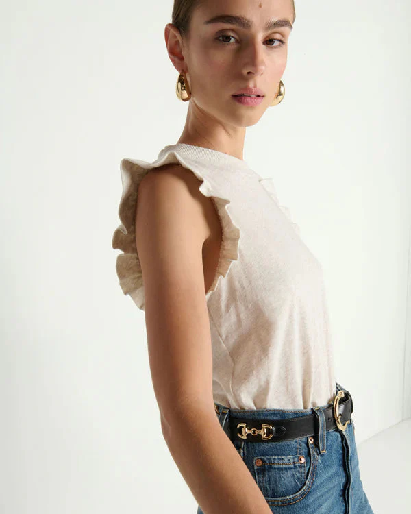 Paulette Tank (Heather Oatmeal) - Image 3