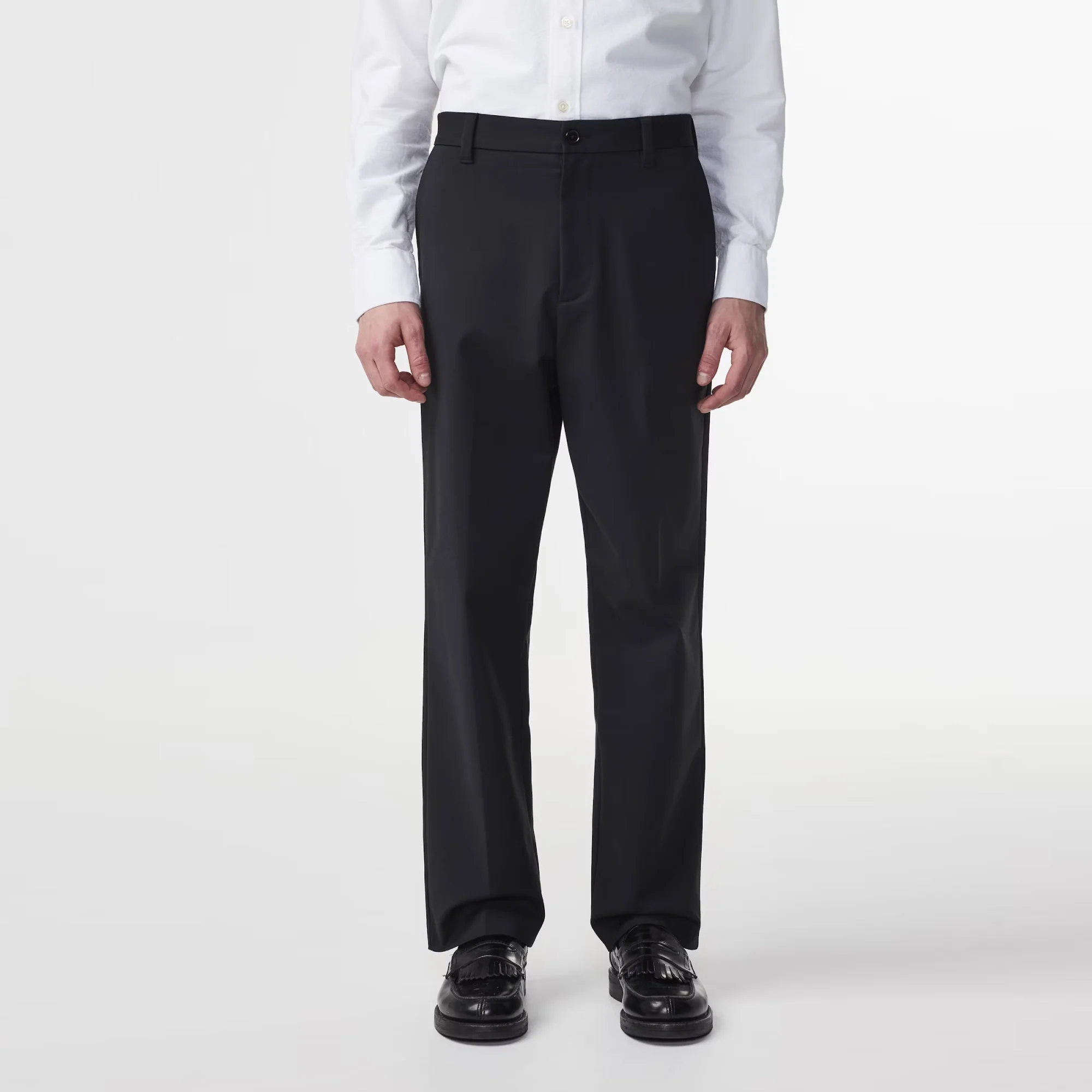 Paw 1089 Lightweight Tailored Trouser (Black) - Image 2