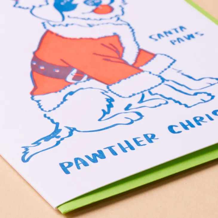 Pawther Christmas Dog Card - Image 2