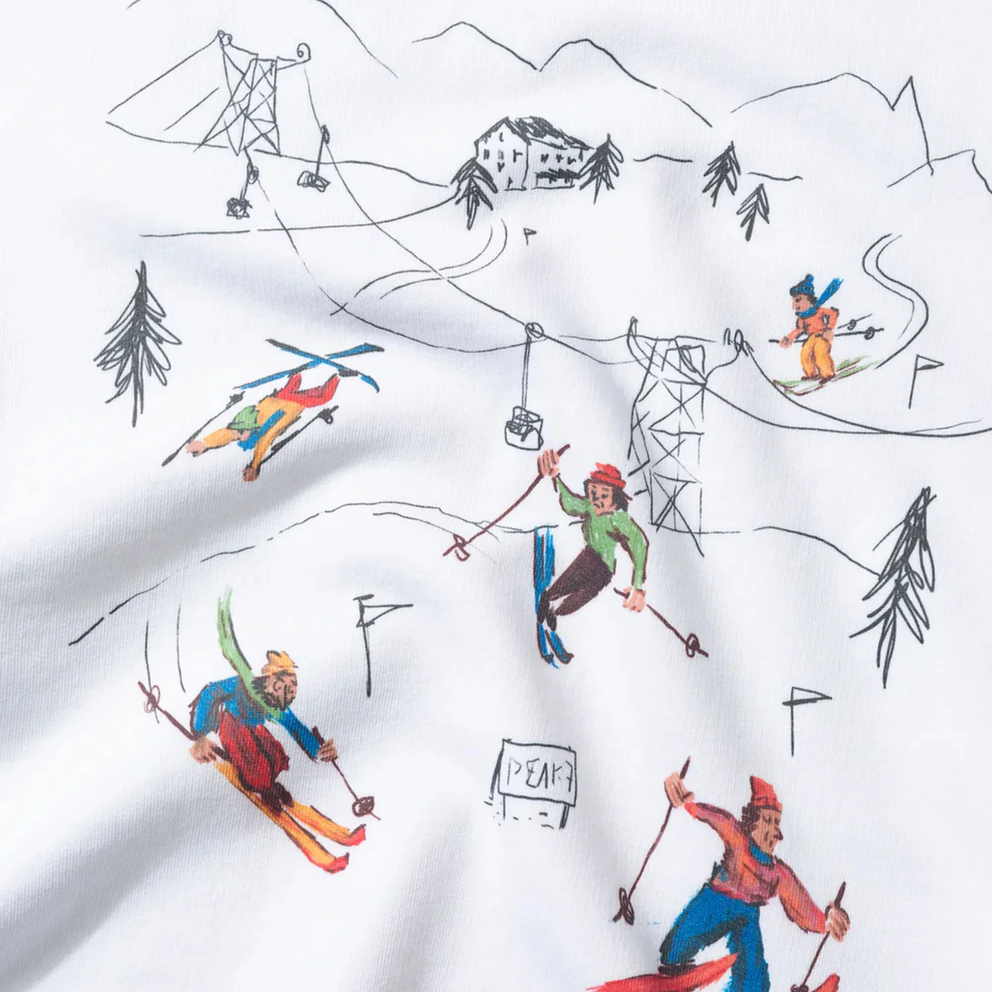 Peak 7 Sweatshirt (White) - Image 3