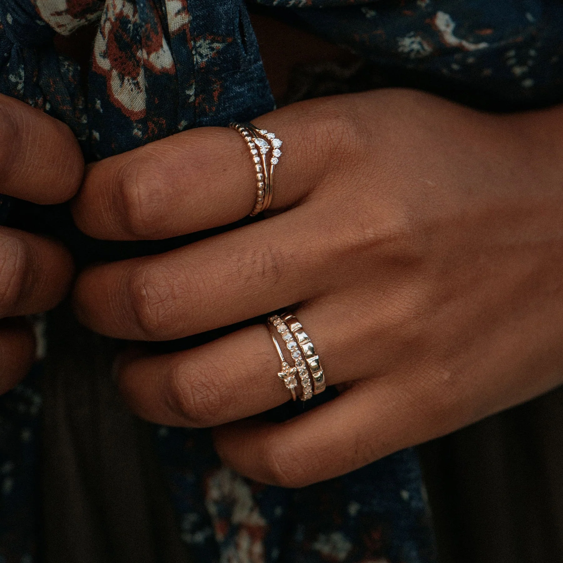 Peaks & Valleys Ring (10K Gold) - Image 2