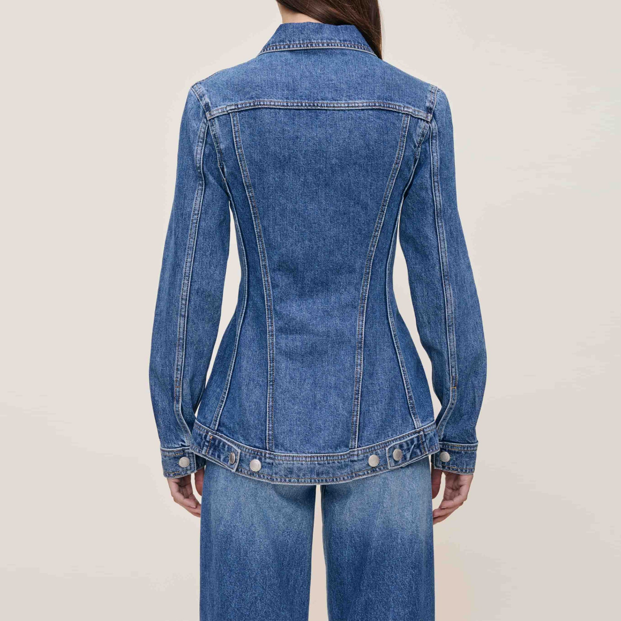 Peplum Jacket (North Water) - Image 2