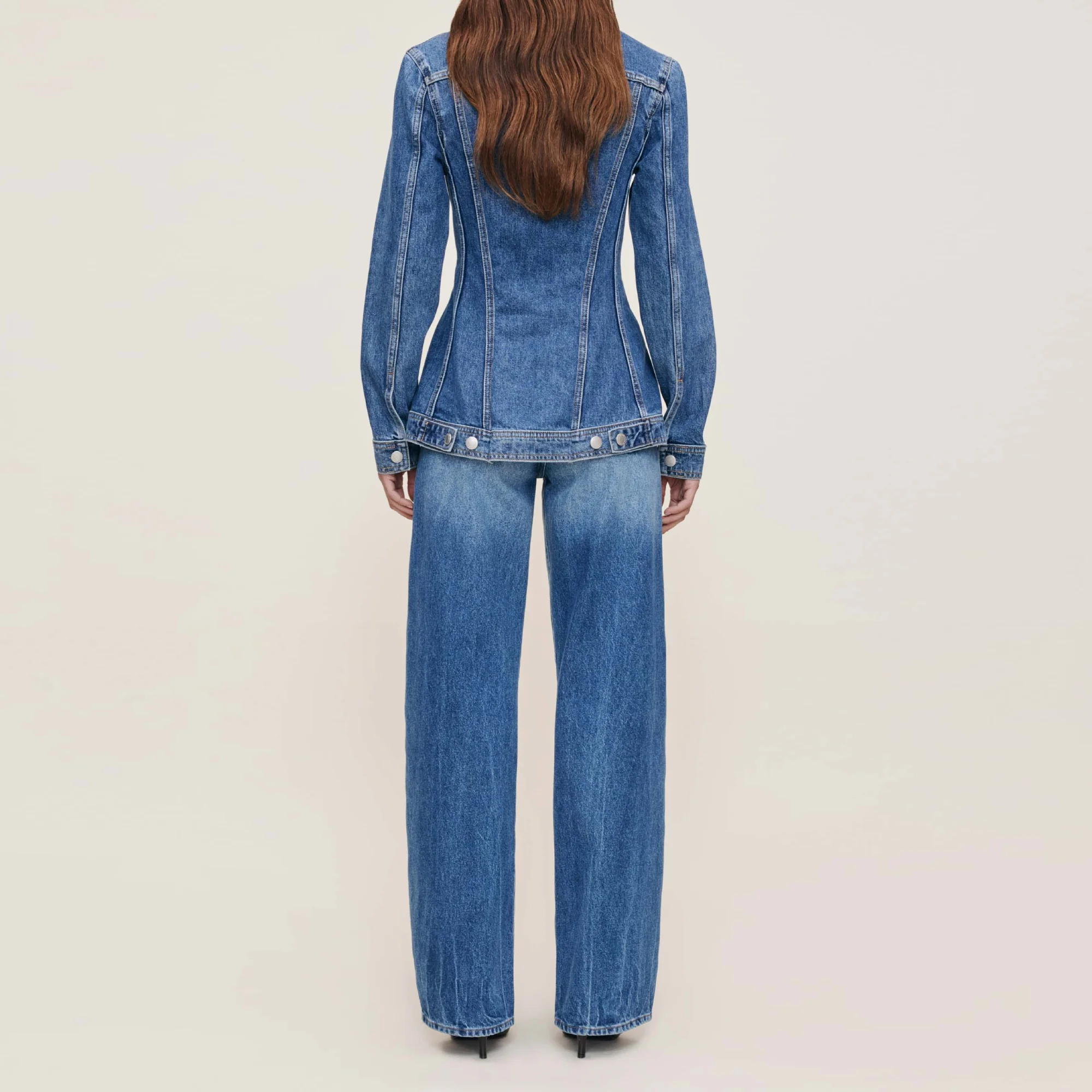Peplum Jacket (North Water) - Image 5