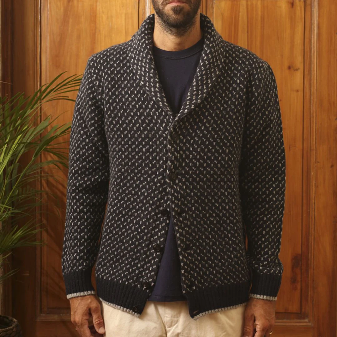Philip 200 Cardigan (Blue) - Image 2