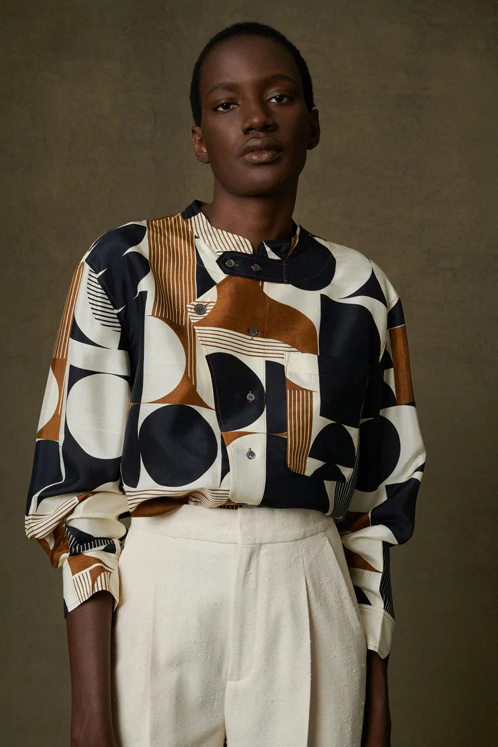 Philo Shirt (Marron + Noir) - Image 4