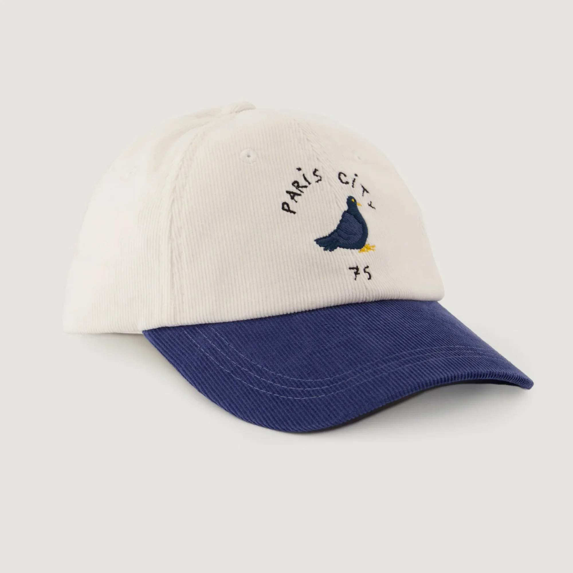 Pigeon Beaumont Cap (Velvet Ivory Navy)