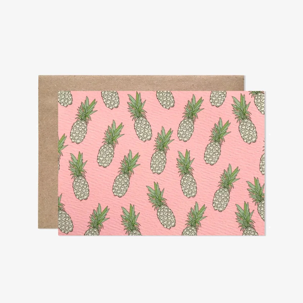 Pineapples Blank Card