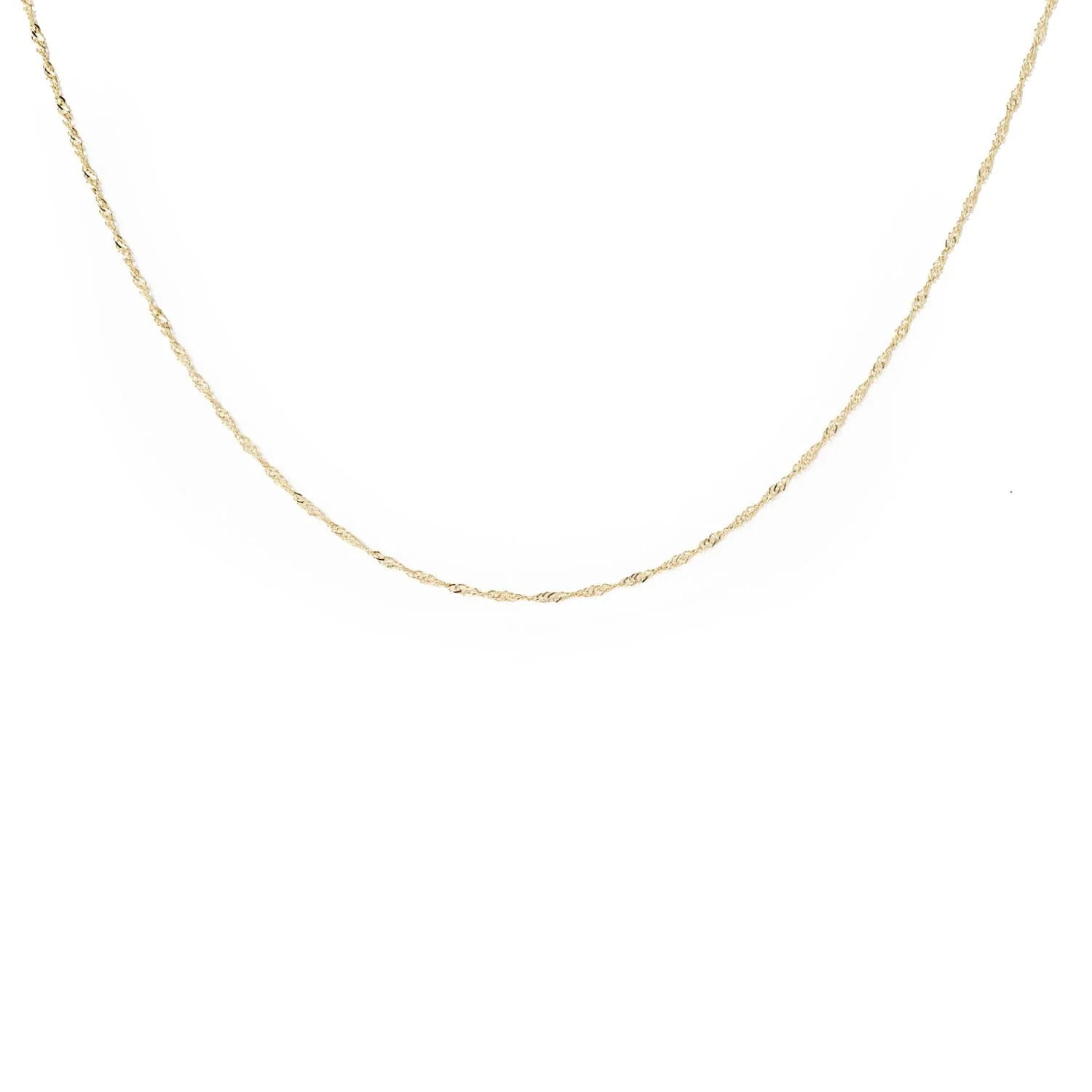 Pirouette Choker Necklace (14K Gold)