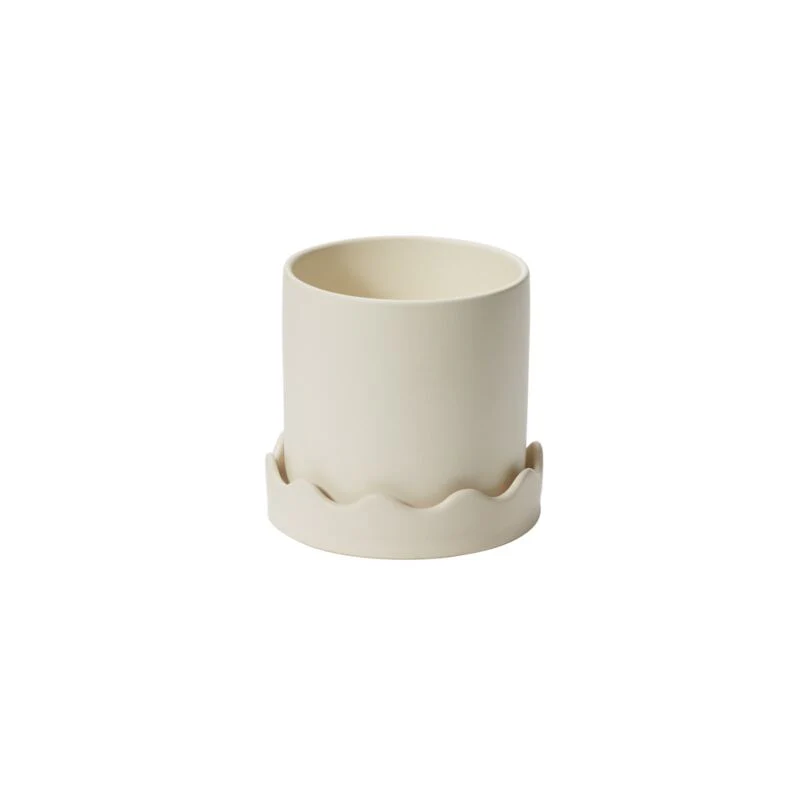 Pissaro Pot with Saucer | Large