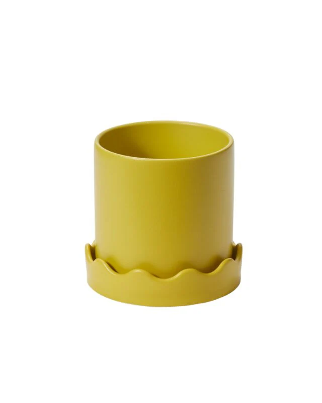Pissaro Pot with Saucer | Large - Image 2