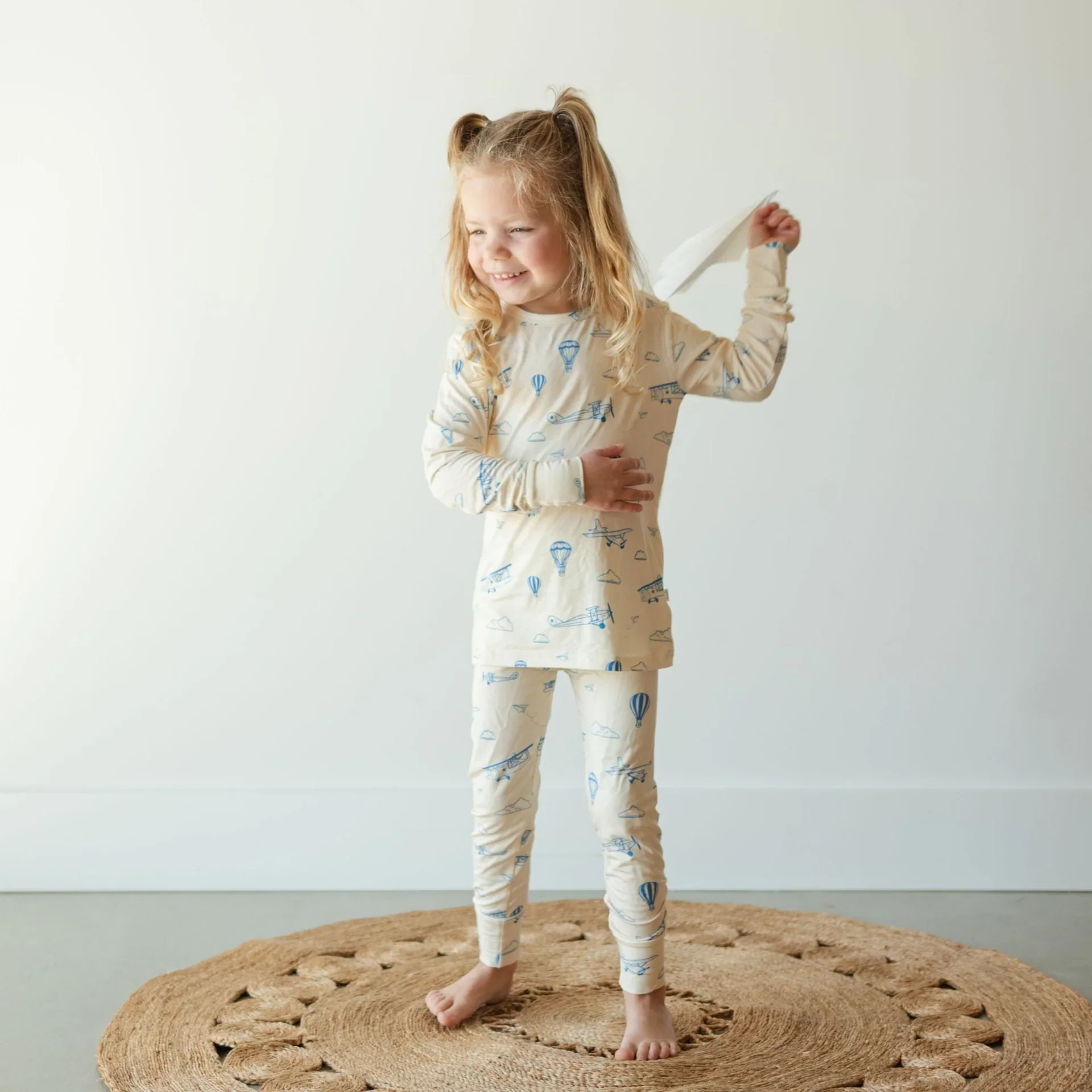 Planes Bamboo Two-Piece Pajamas