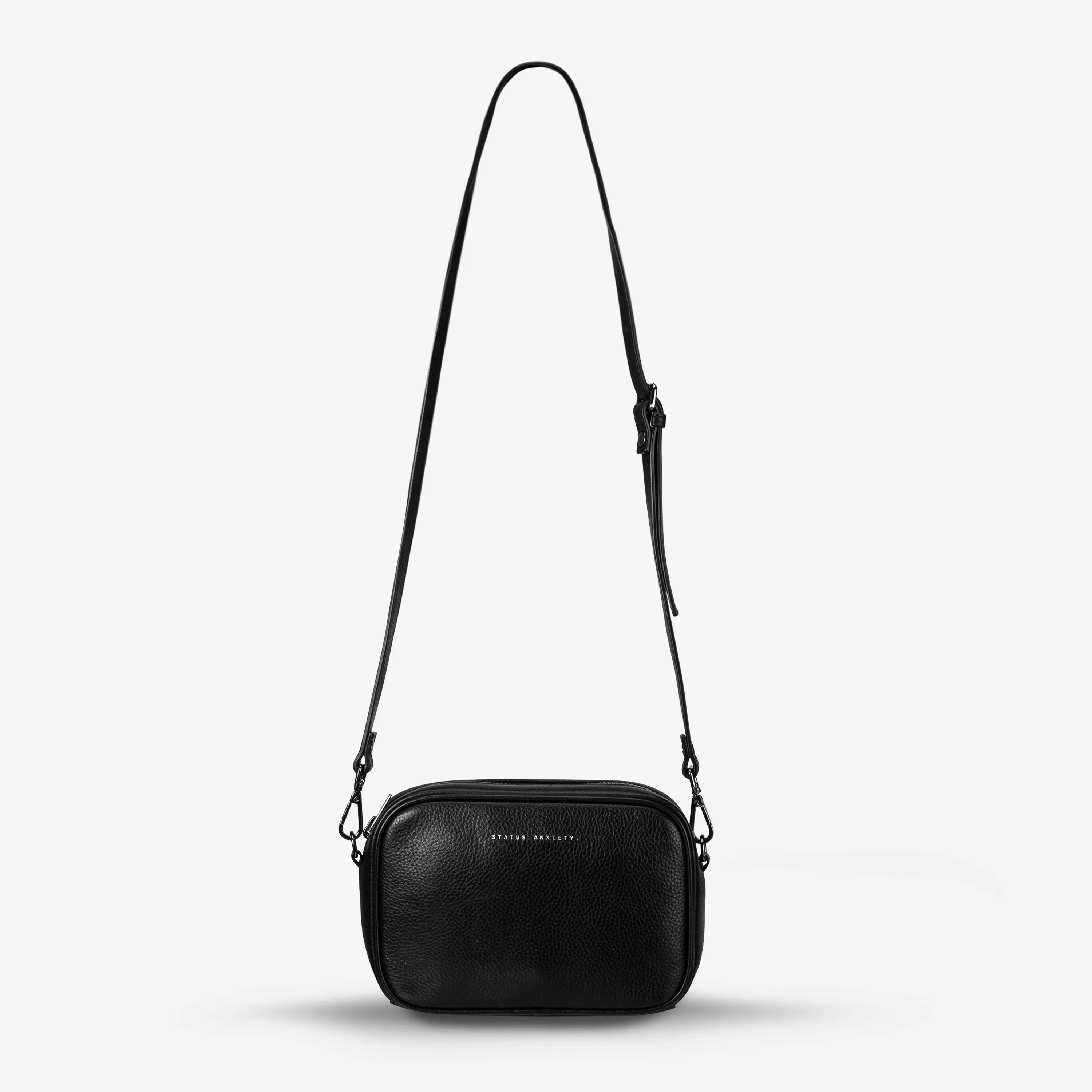 Plunder Crossbody Bag (Black Bubble)