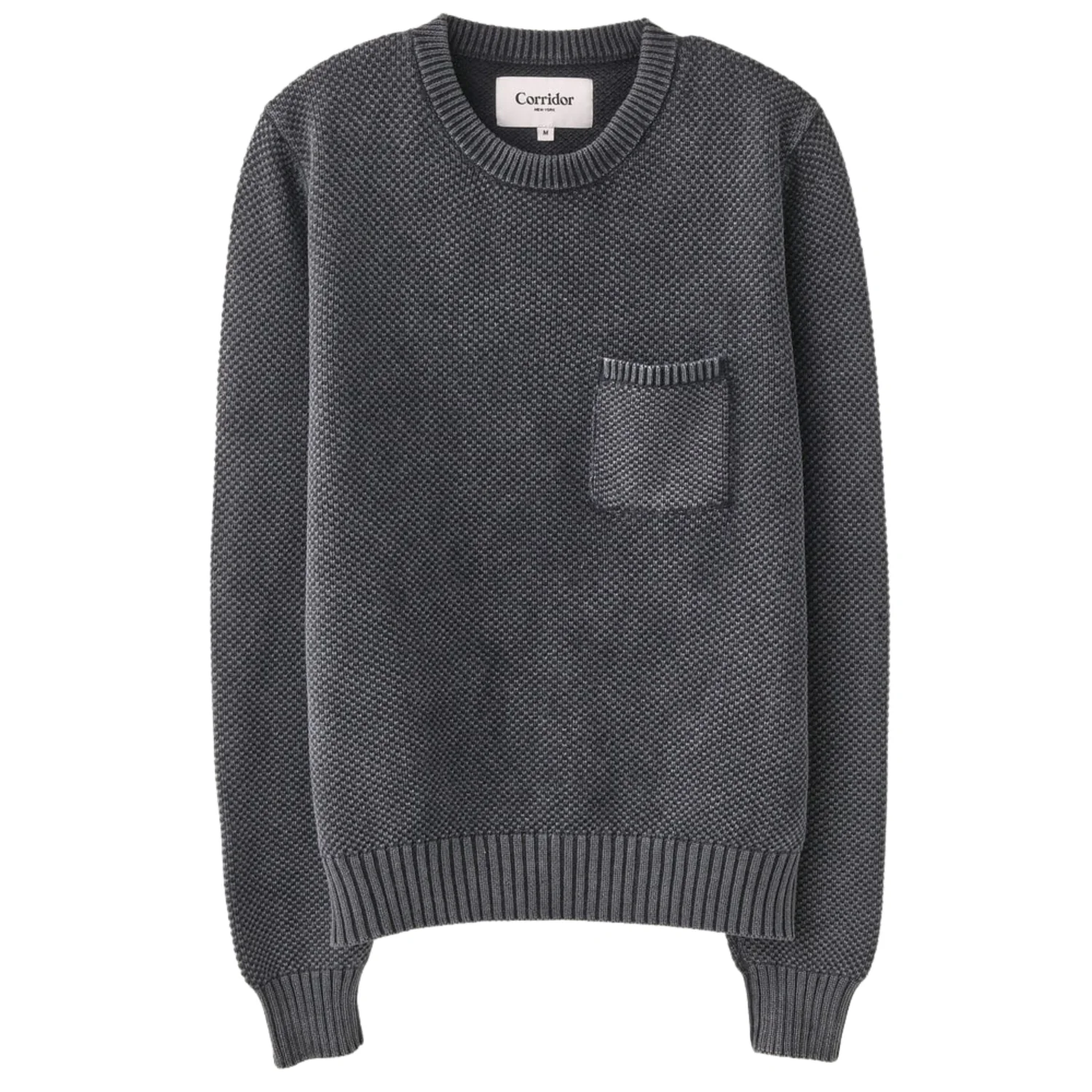 Pocket Crewneck (Black)