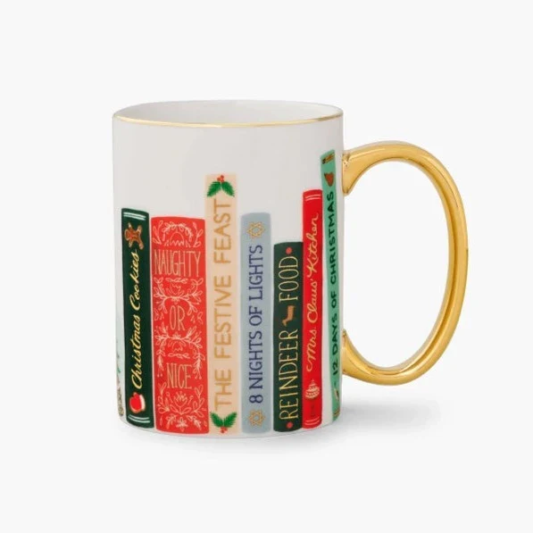 Porcelain Mug (Festive Book Club)