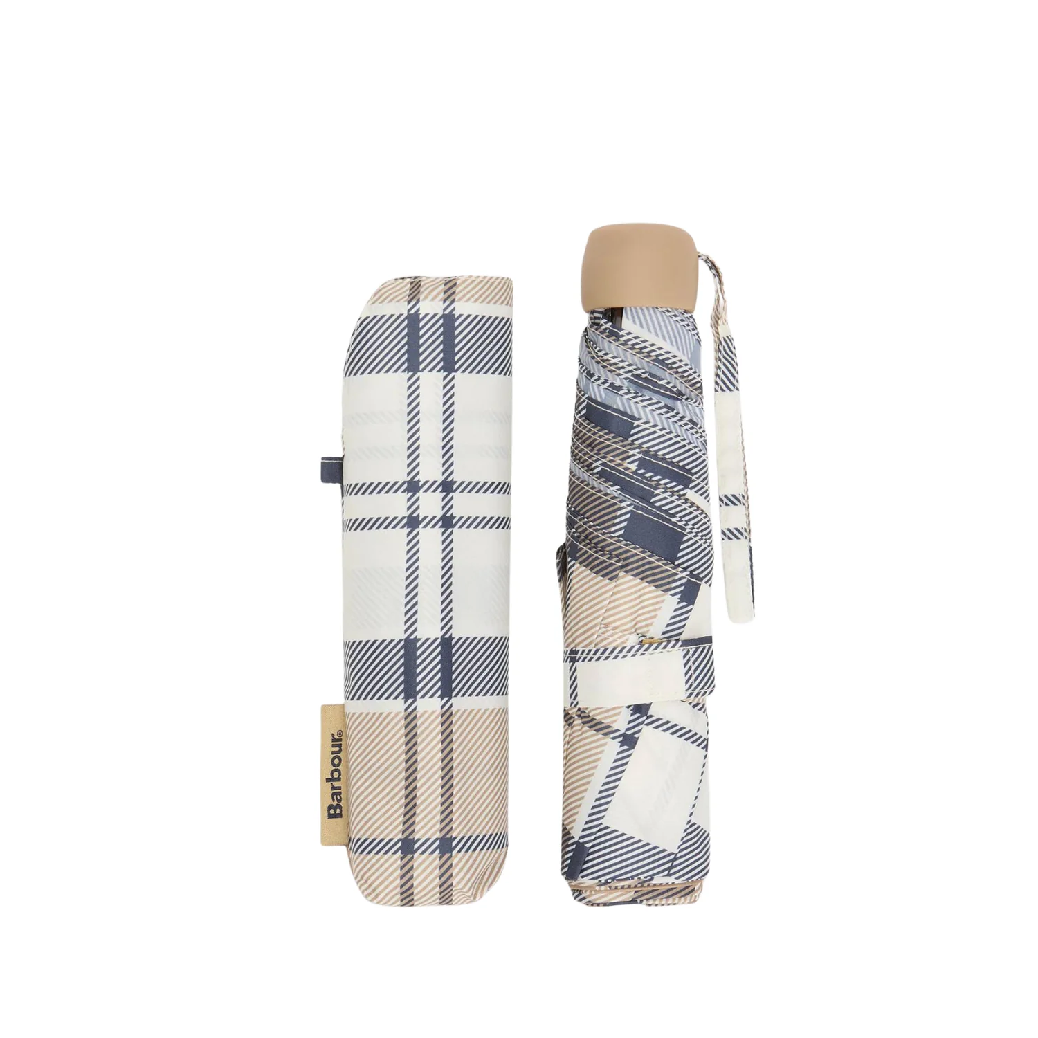Portree Tartan Umbrella (Hessian Navy Tartan) - Image 2