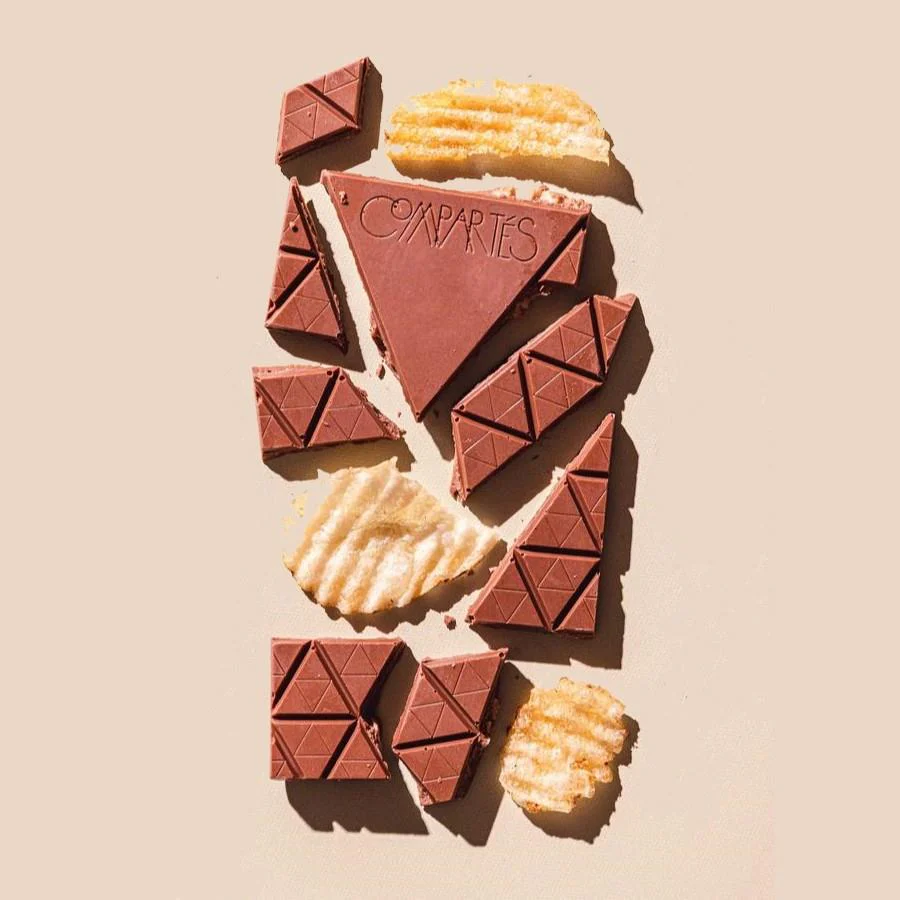 Potato Chip Crisp Milk Chocolate Bar - Image 2