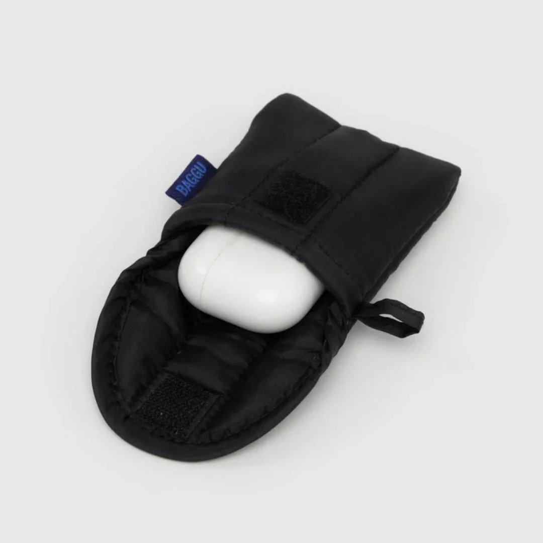 Puffy Earbuds Case (Black) - Image 2