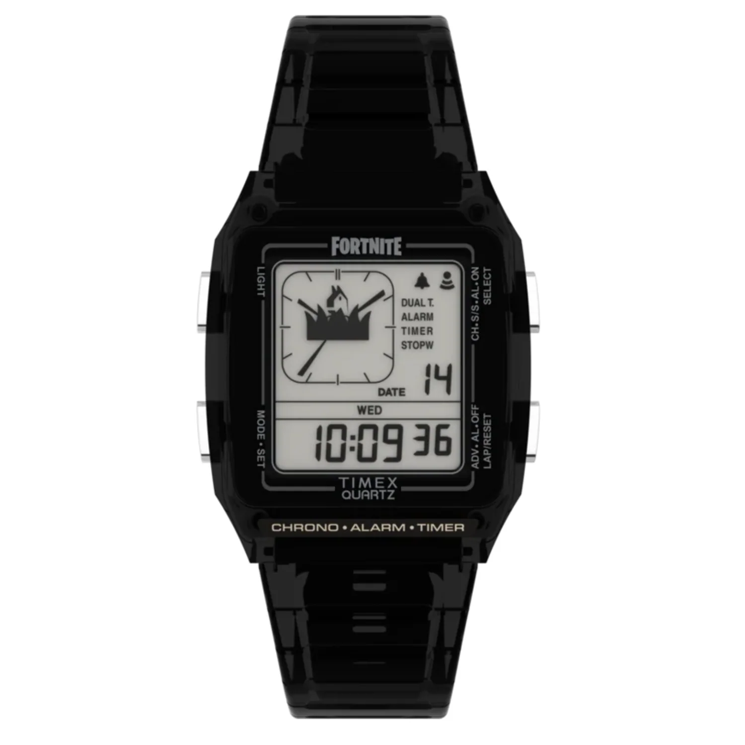 Q Timex LCA x Fortnite 35mm Resin Strap Watch