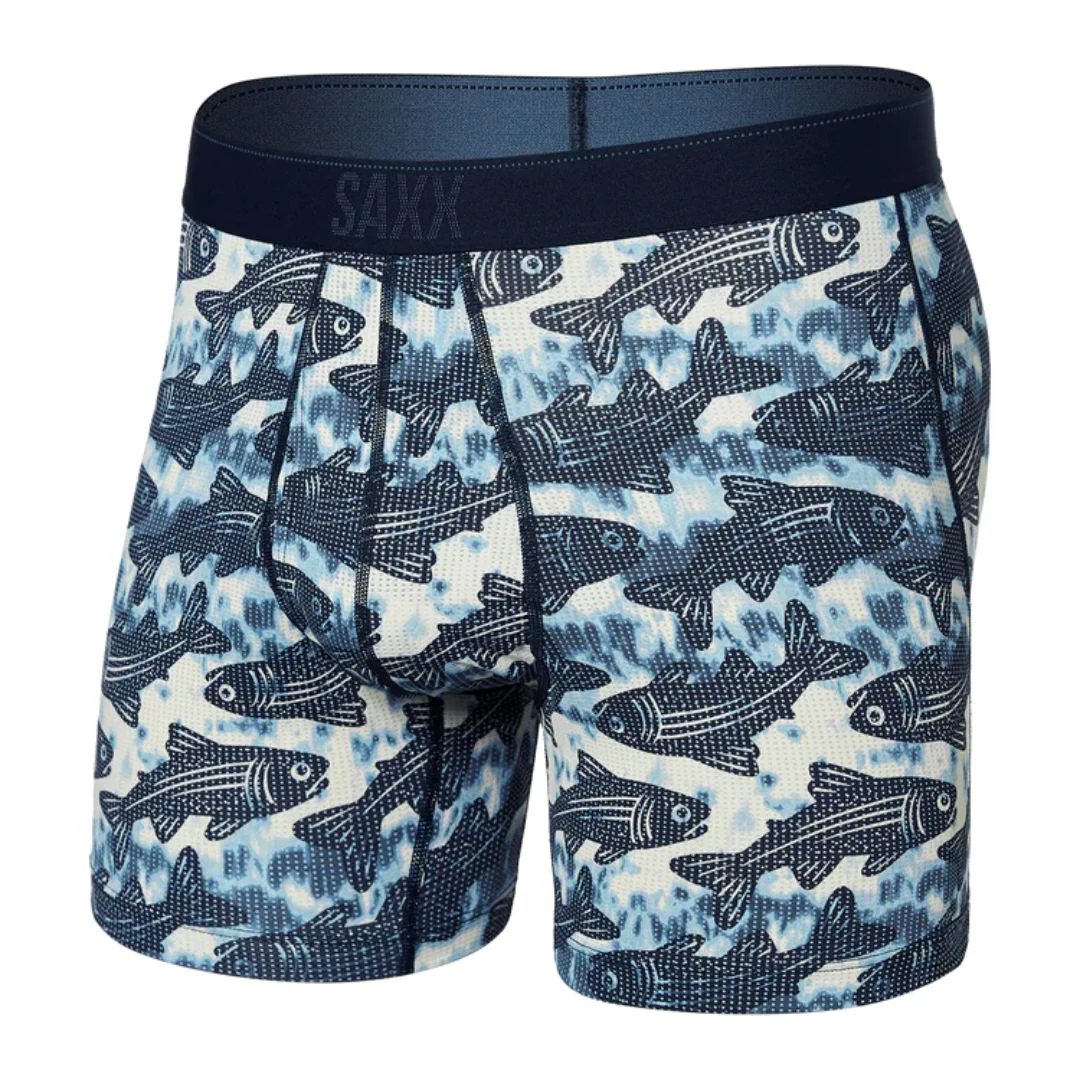 Quest Quick Dry Mesh Boxer Brief (Upstream + Twilight)