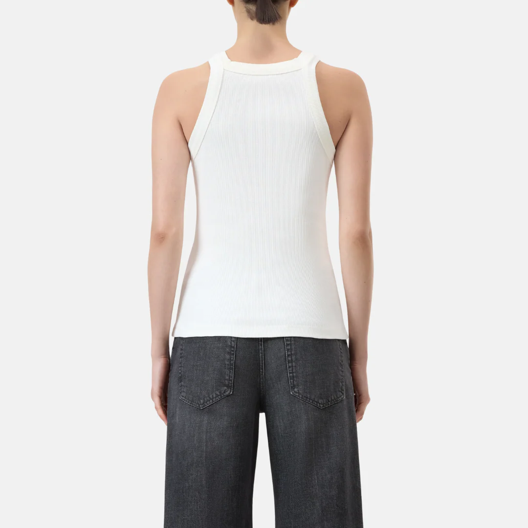 Racer Tank Top (Ivory) - Image 3