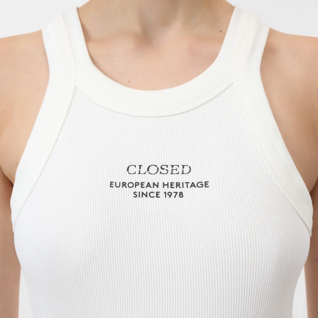 Racer Tank Top (Ivory) - Image 5