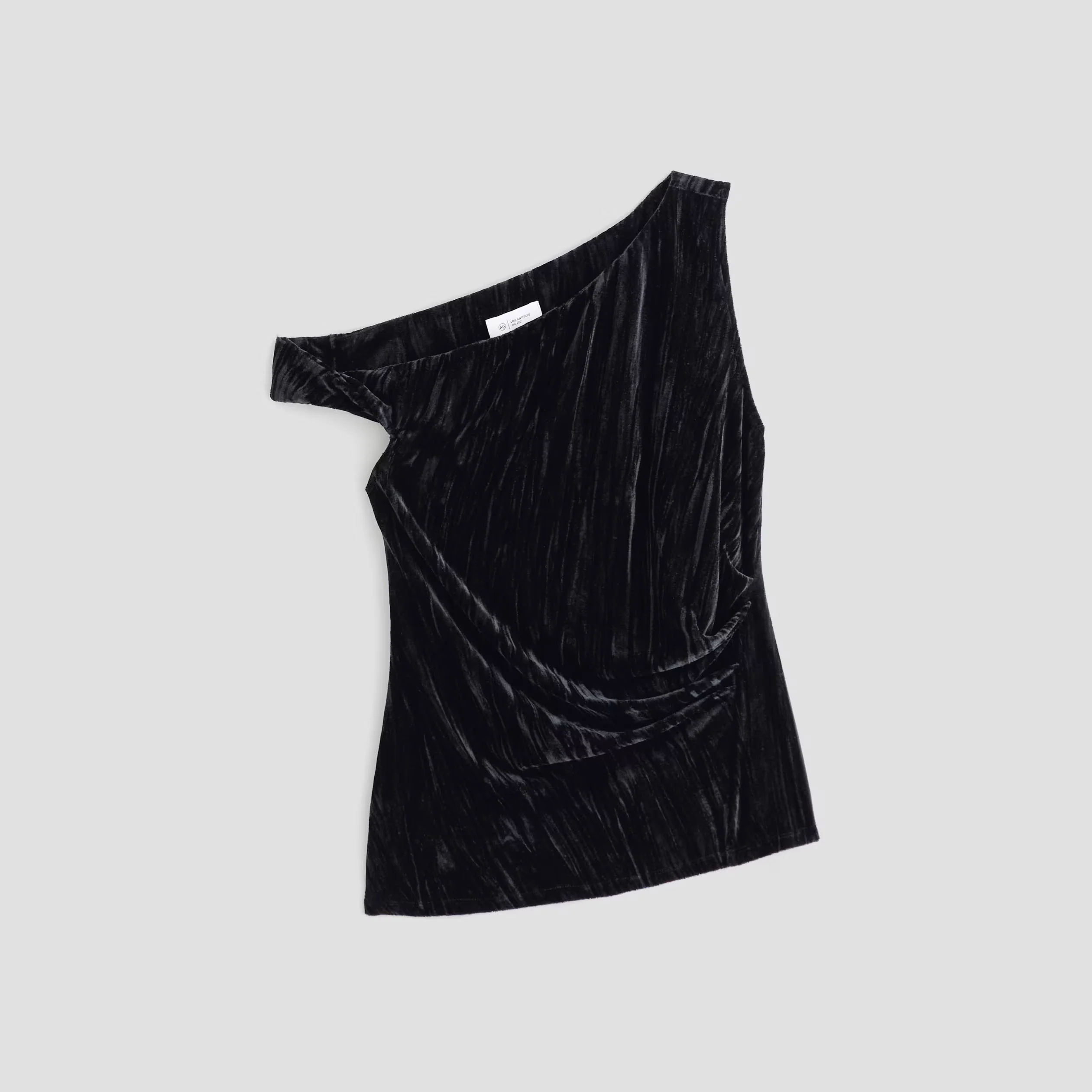 Rachel Cold Shoulder Top (Super Black) - Image 5