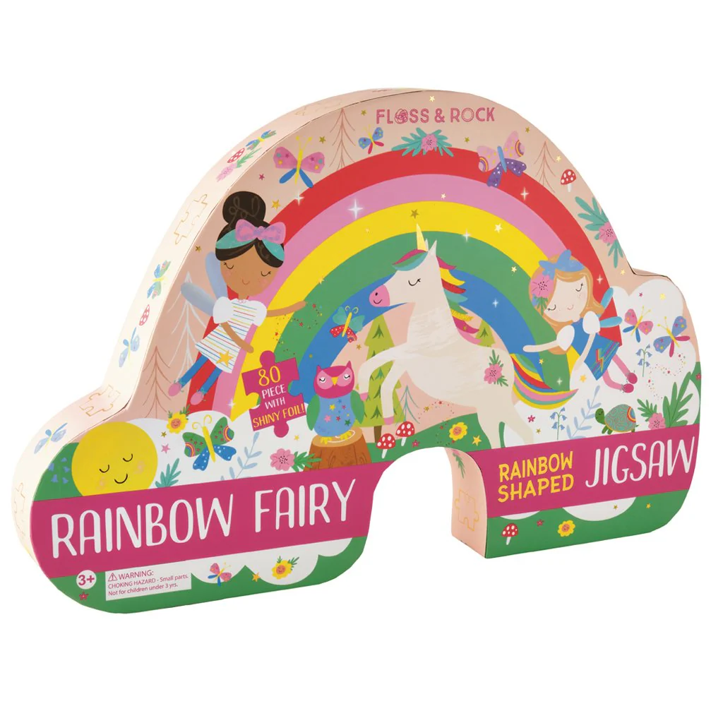 Rainbow Fairy Jigsaw (80 Piece)