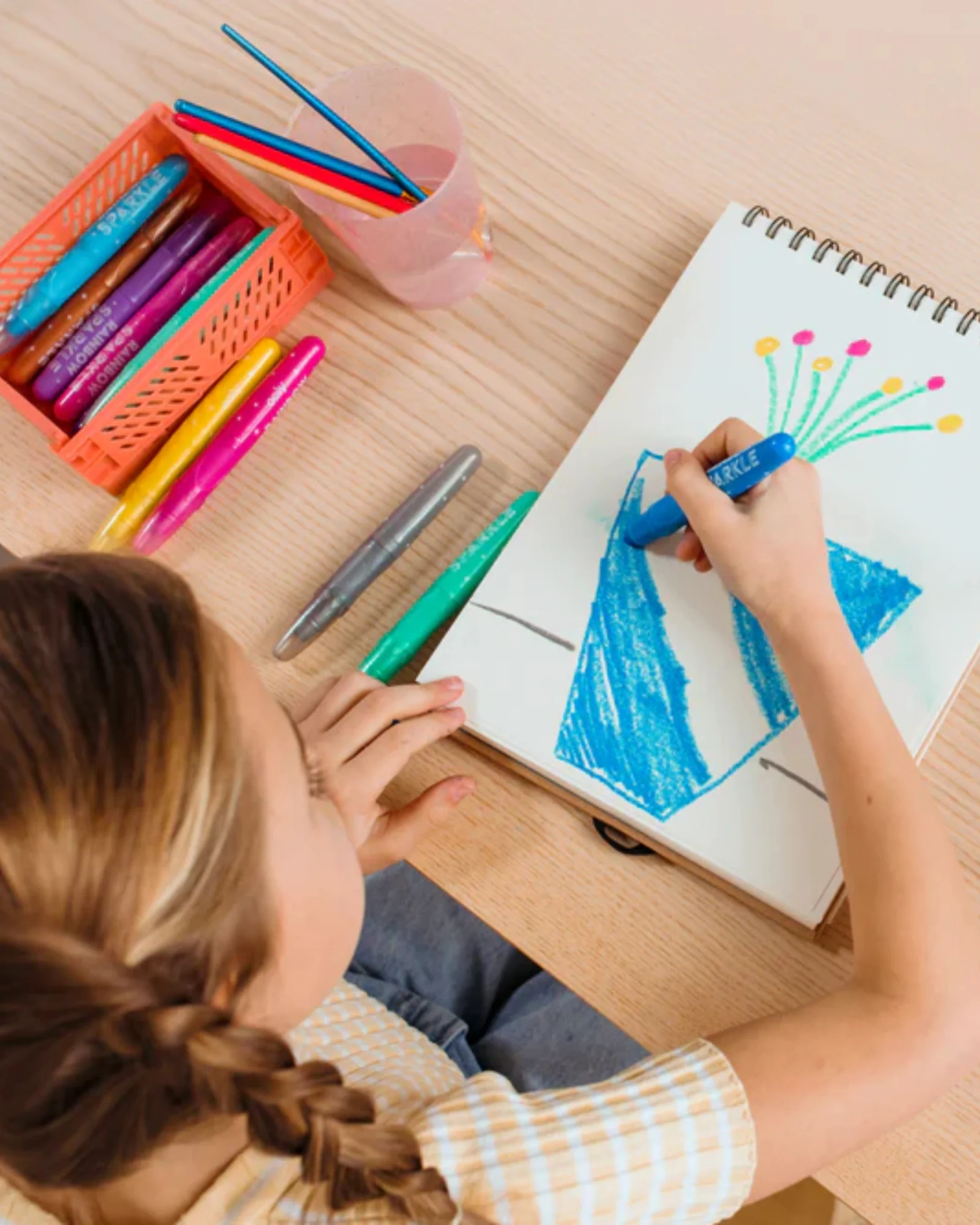 Rainbow Sparkle: Watercolor Gel Crayons - Image 7
