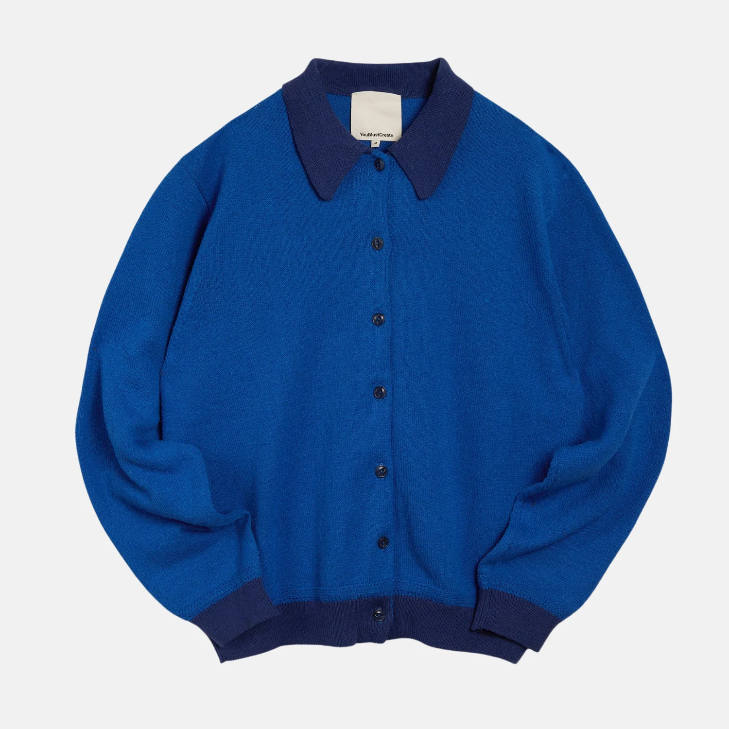Rat Pack Cardigan (Blue + Navy)