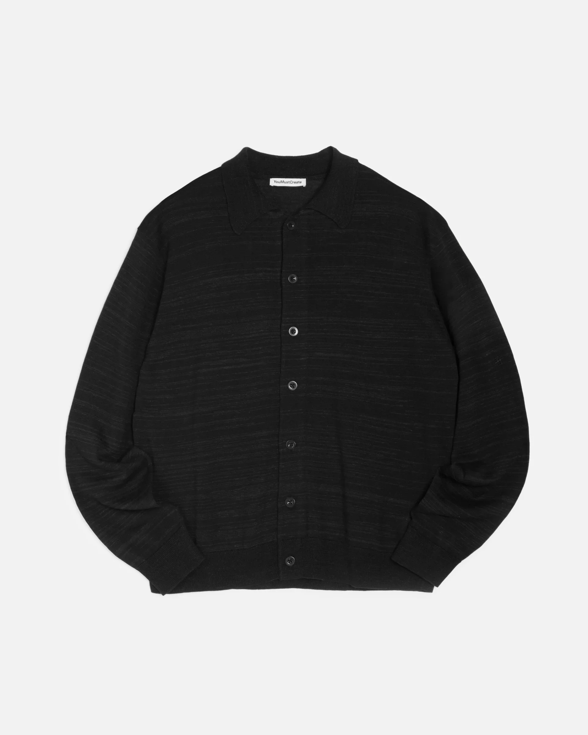 Ratpack Cardigan (Black Marl)