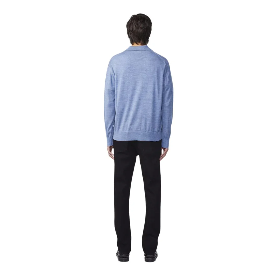 Raymond 6584 Long Sleeve Polo (Bering Sea) - Image 3