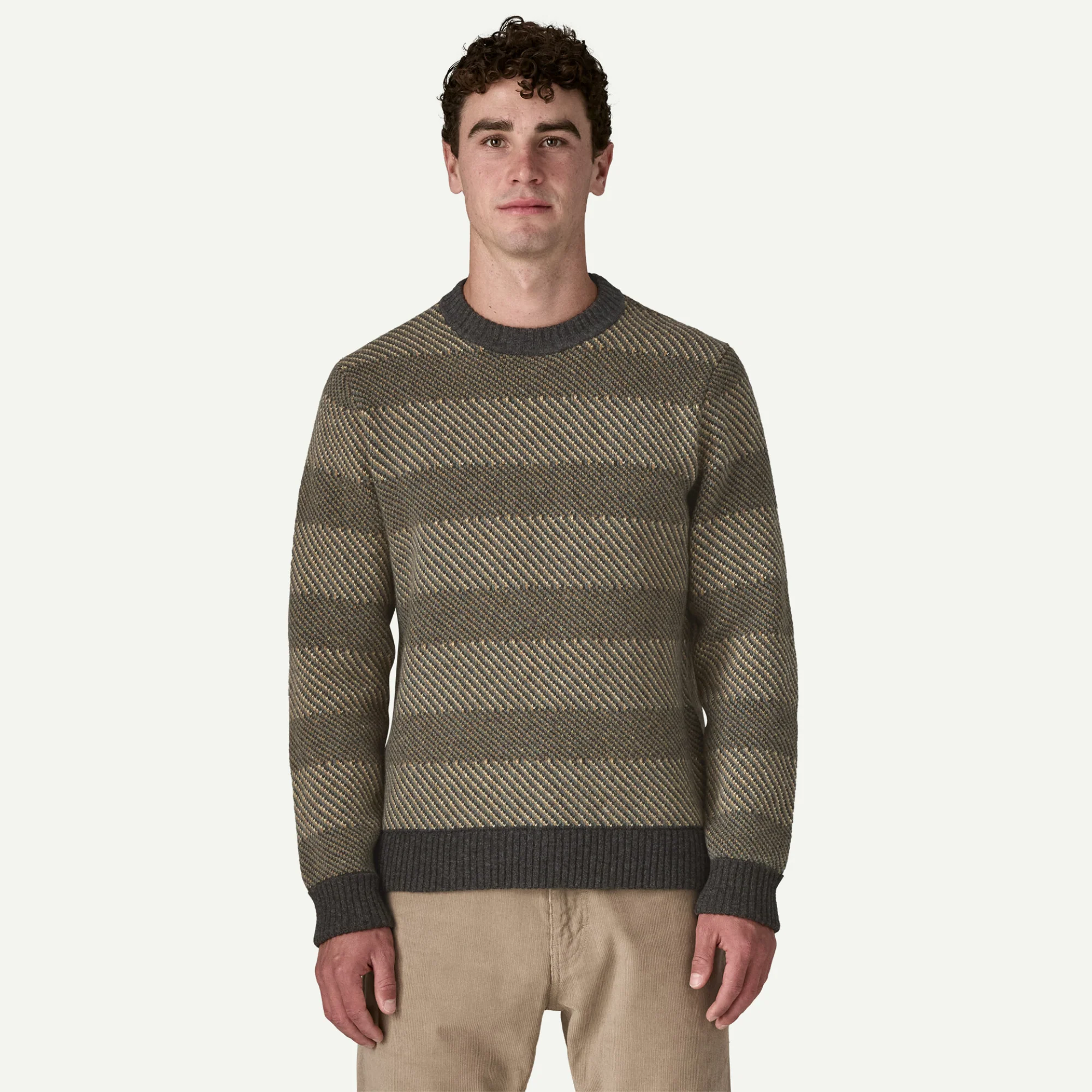 Recycled Wool-Blend Sweater (Finned: Old Growth Green) - Image 2
