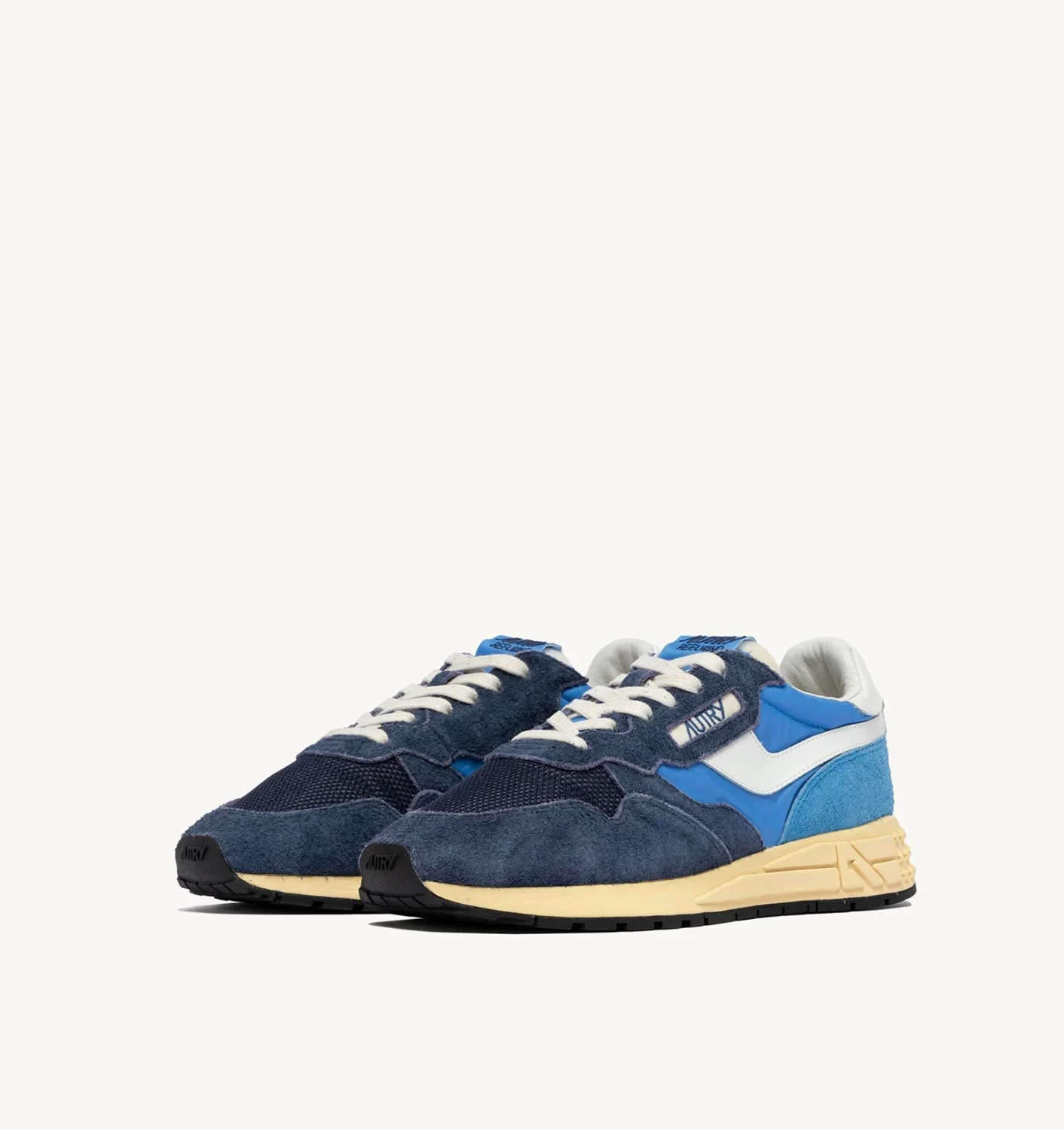 Reelwind Low Sneaker (Bluette + Digital Blue Nylon Suede) - Image 2