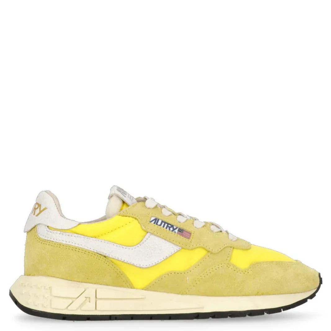 Reelwind Low Sneaker (Buttercup Nylon + Suede)