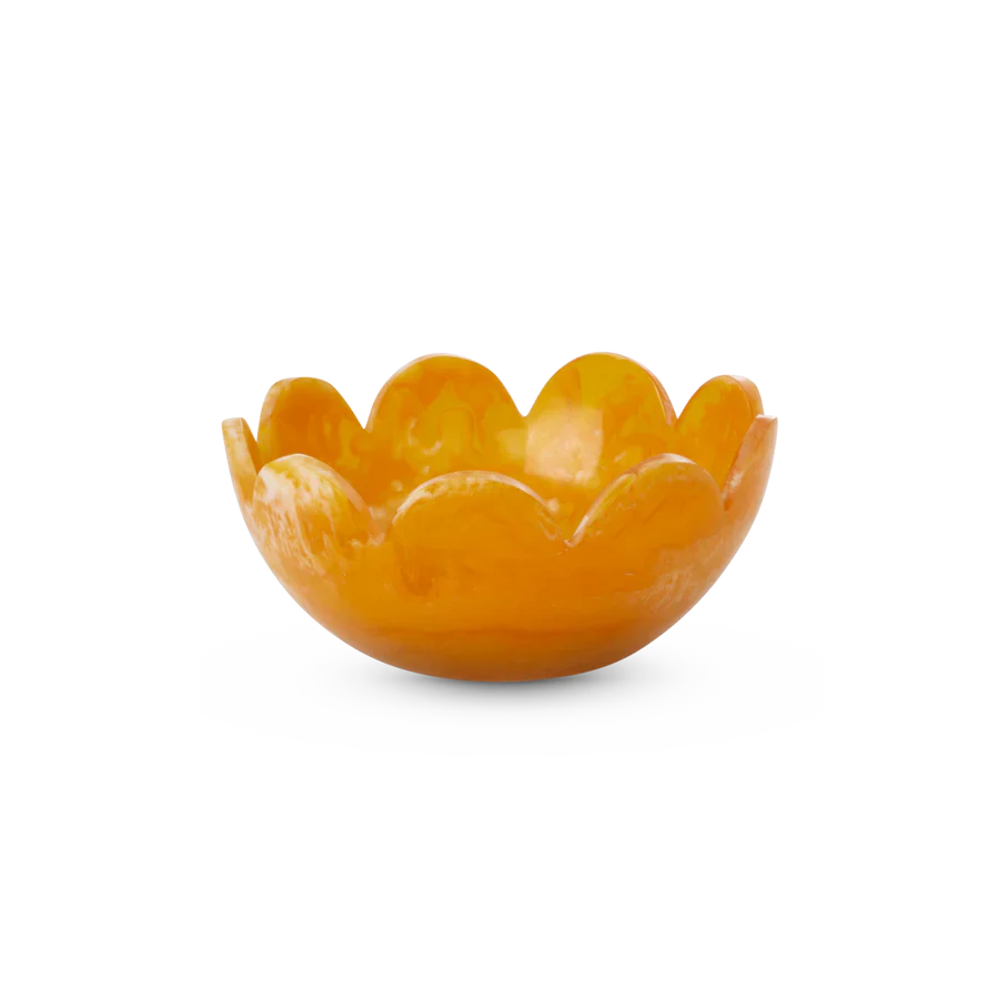 Resin Scalloped Edge Bowl - Image 2