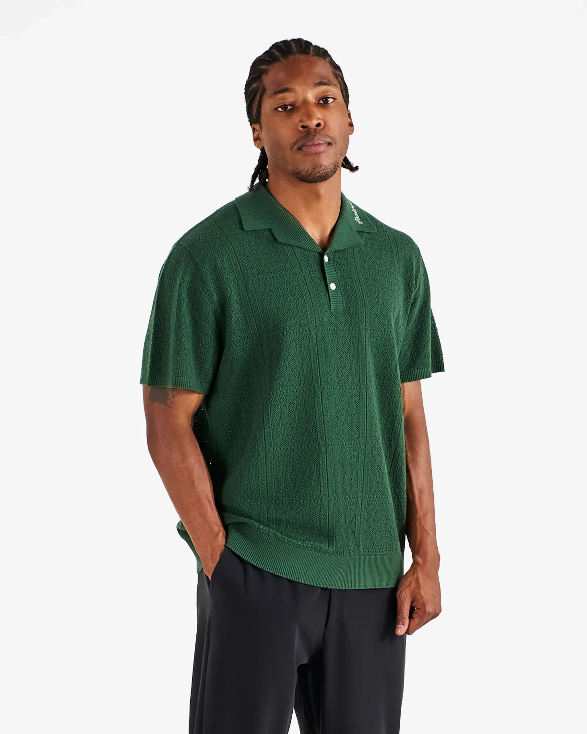 Resort Crochet Polo - Image 6