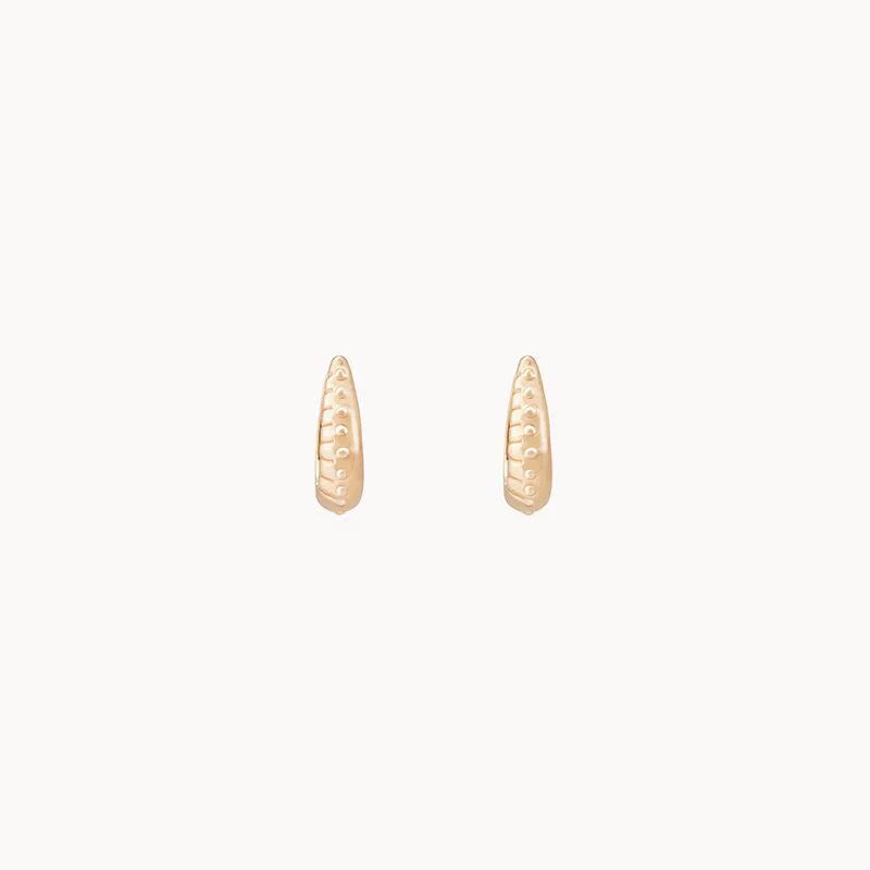 Restoration Mini Hoop (14K Gold) - Image 3