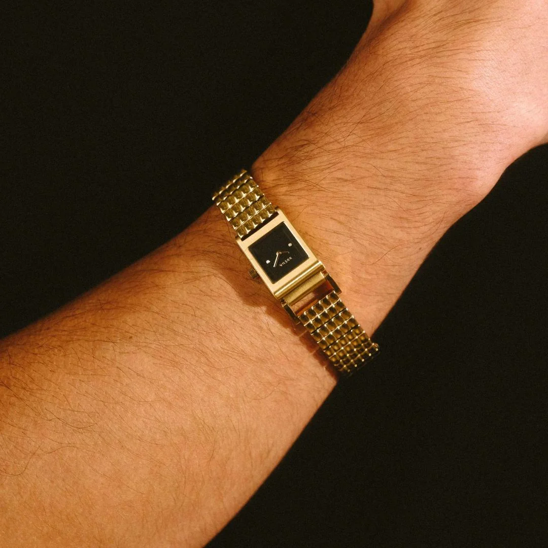 Revel Bracelet Watch (Gold + Midnight) - Image 5