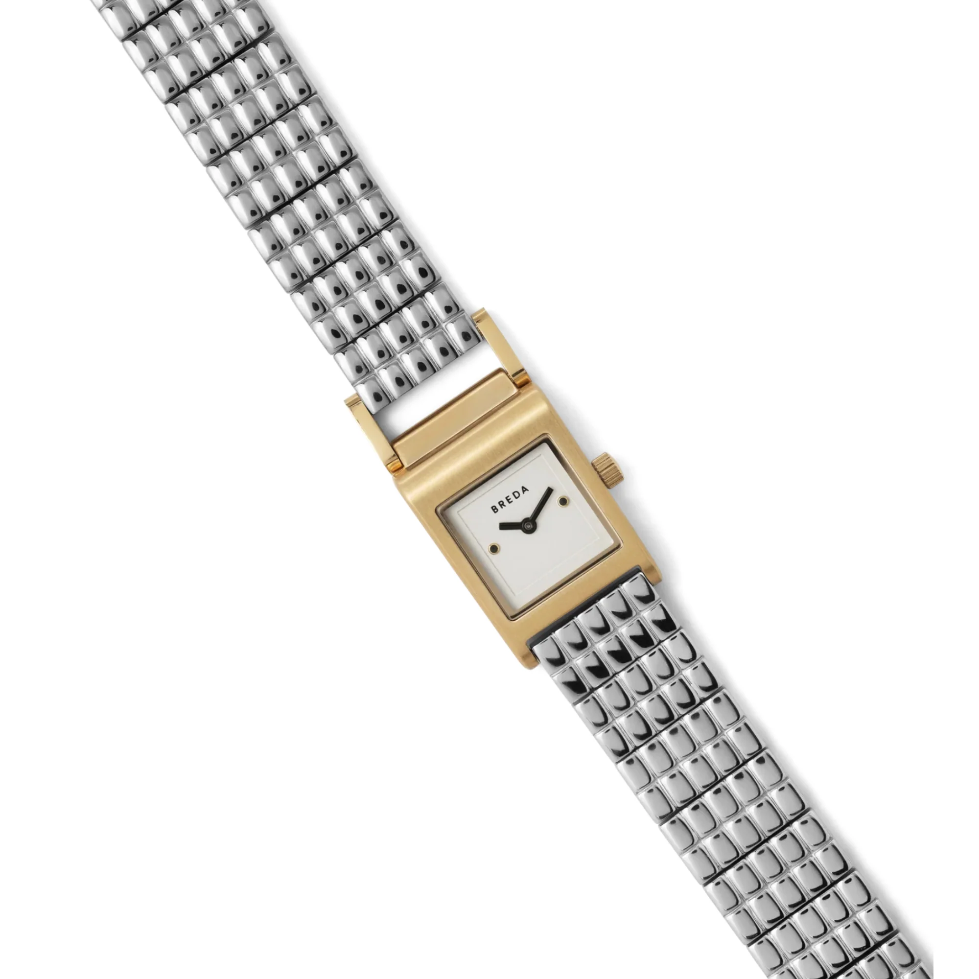 Revel Bracelet Watch (Gold + Stainless Steel) - Image 3