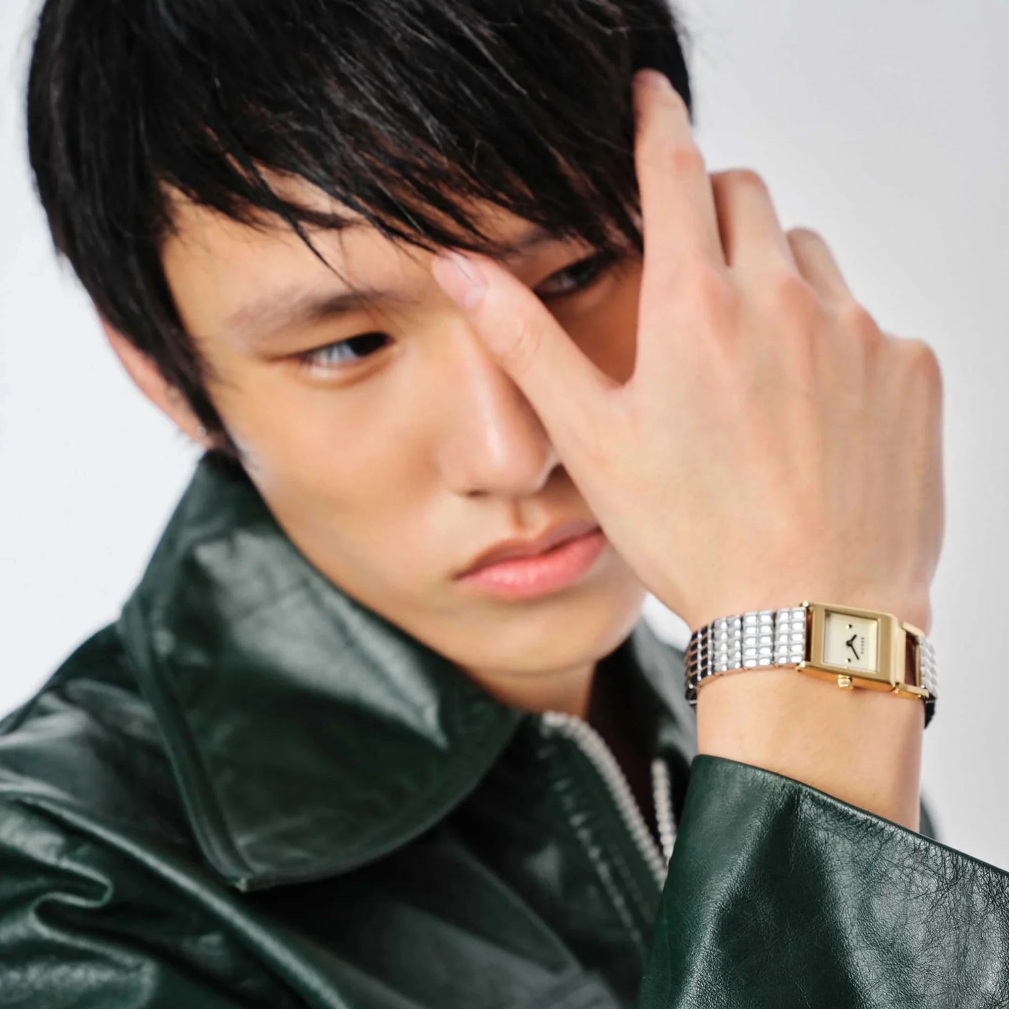 Revel Bracelet Watch (Gold + Stainless Steel) - Image 5