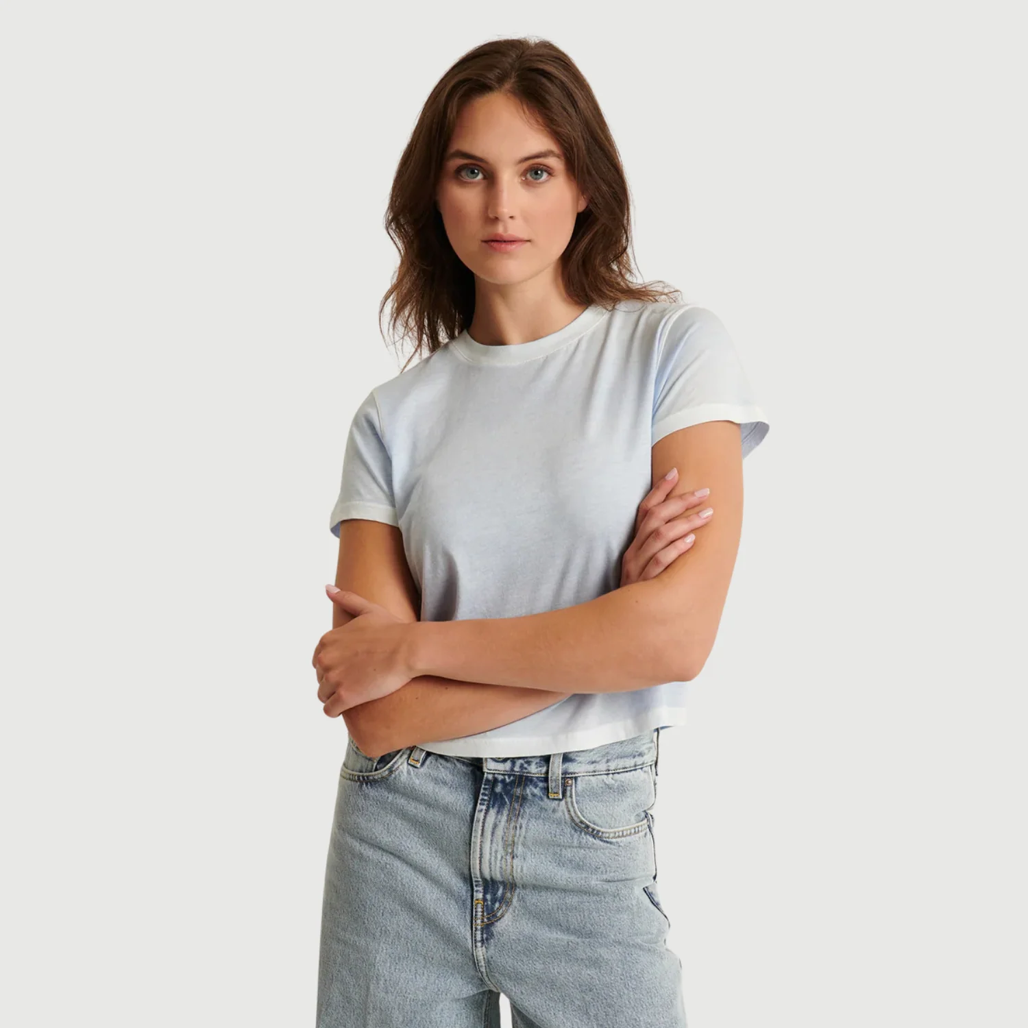 Reverse Spray Pima Cotton Baby Tee - Image 2