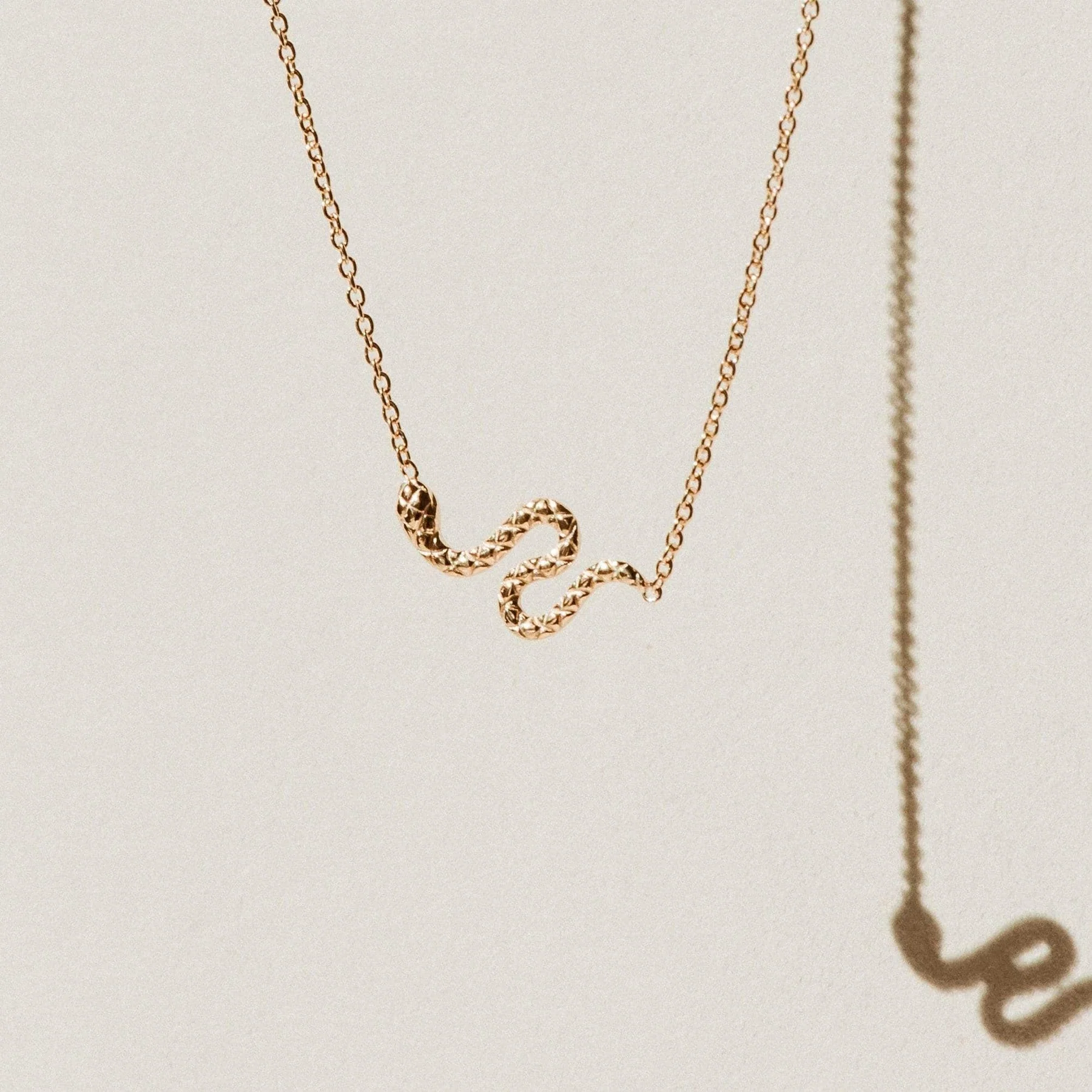 Revival Snake Necklace (14K Gold) - Image 4