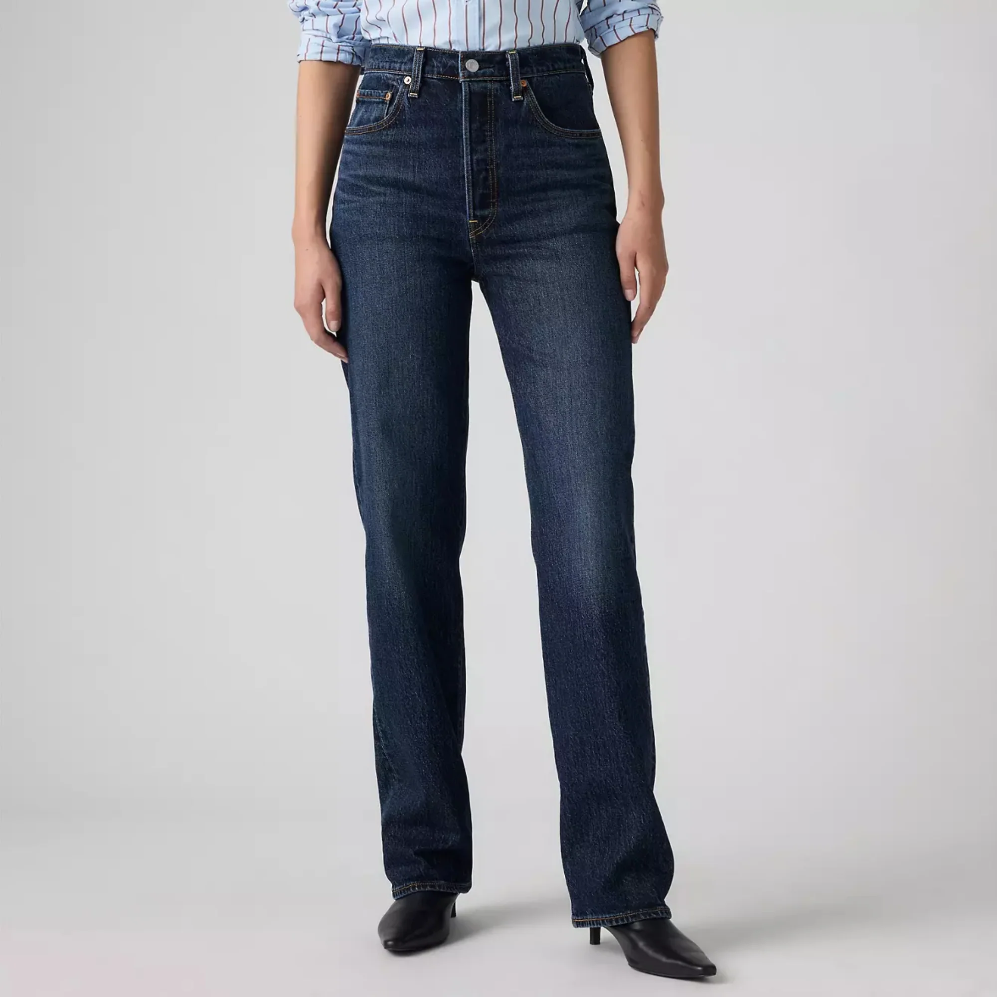 Ribcage Full Length Jeans (Apply Now) - Image 2