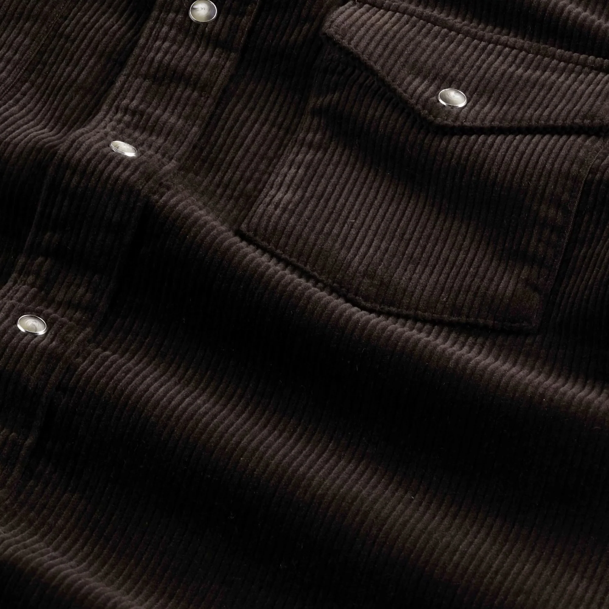 Ricky 50004 Transeasonal Corduroy Shirt (Demitasse) - Image 2