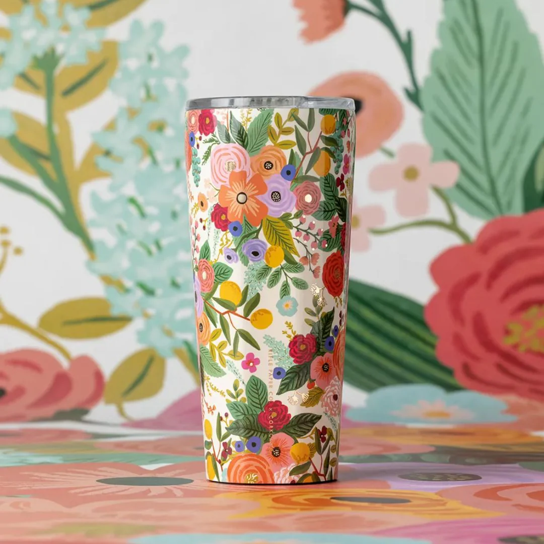 Rifle Paper Co. 24oz Tumbler (Garden Party Cream) - Image 2