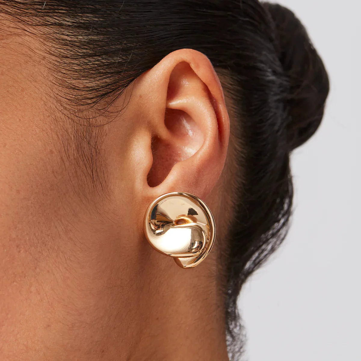 Rio Button Earrings - Image 4