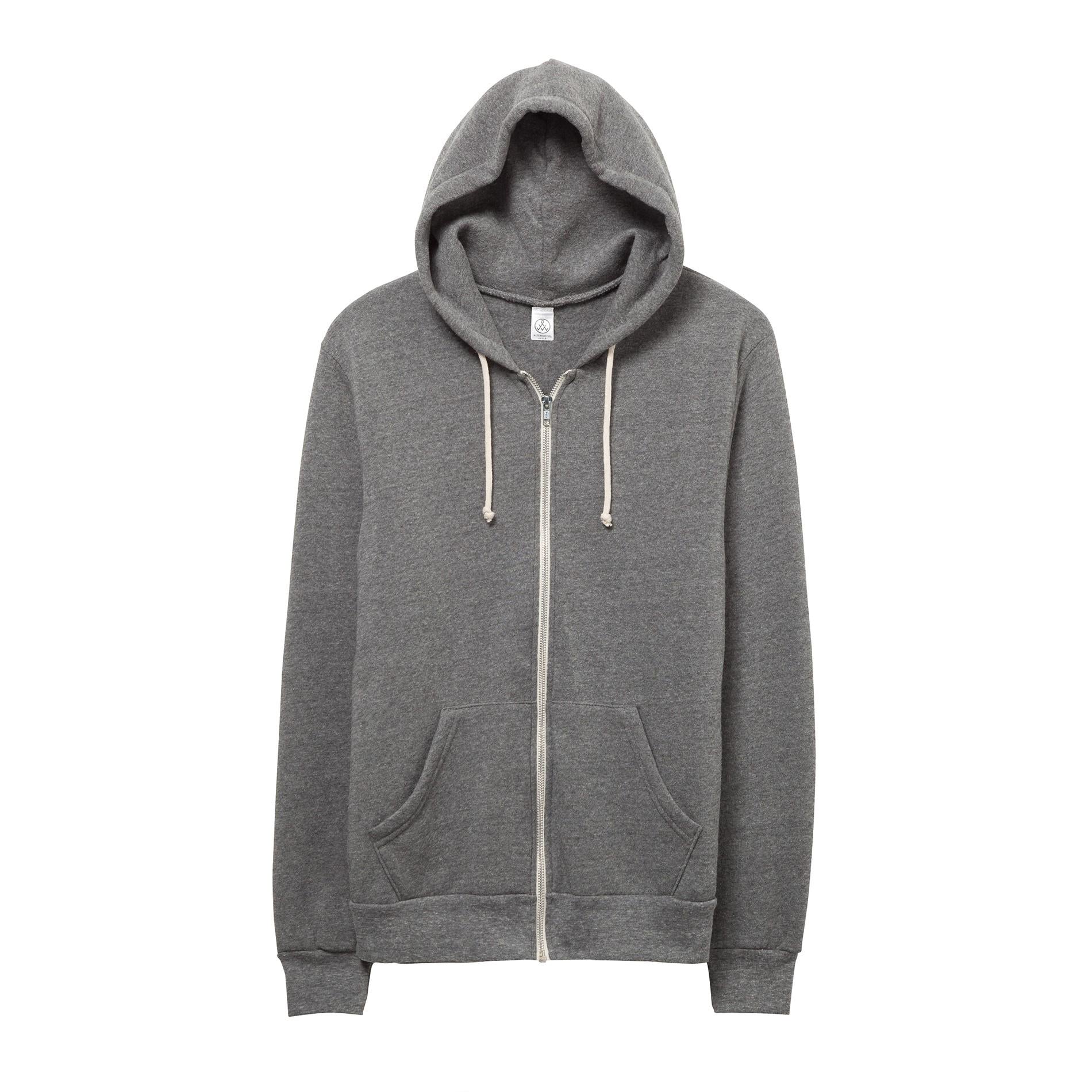 Rocky Fleece Zip Hoodie (Eco Grey) - Image 2