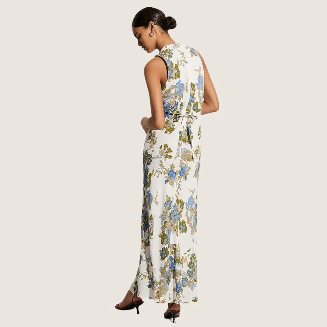 Romi Midi Dress (Escala Floral Ivory) - Image 2